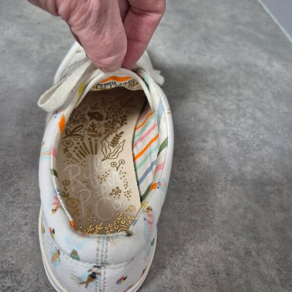 9.5 Anthropologie Keds x Rifle Paper Company Sun Girls Sneakers - Picture 8 of 11
